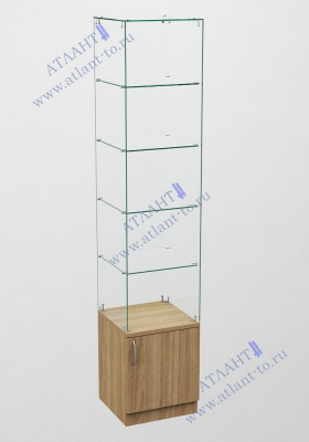 2Т Витрина из стекла серия "Бюджет"