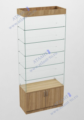 6ТК-Витрина из стекла серия "Бюджет"