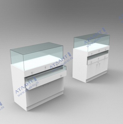 Прилавок ювелирный МДФ  ПГ-1